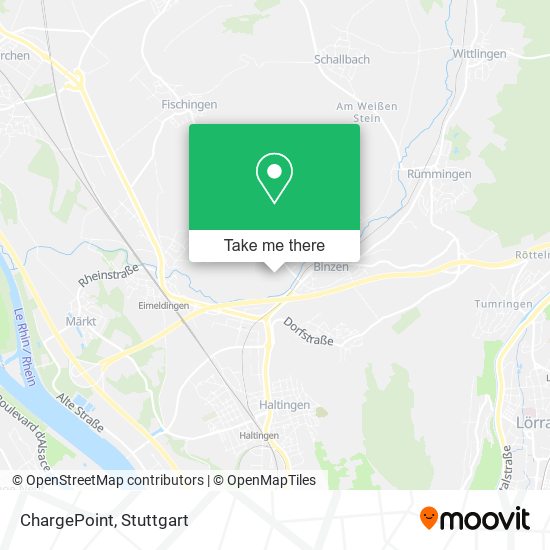 ChargePoint map