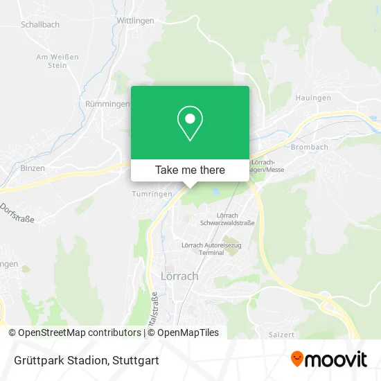 Карта Grüttpark Stadion