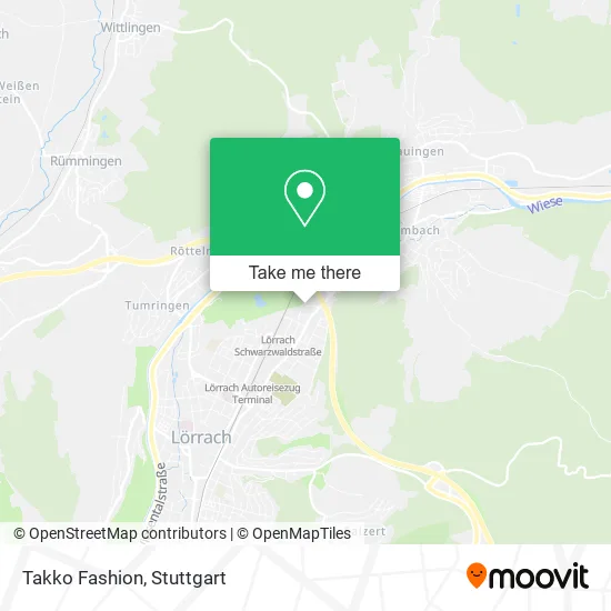 Карта Takko Fashion