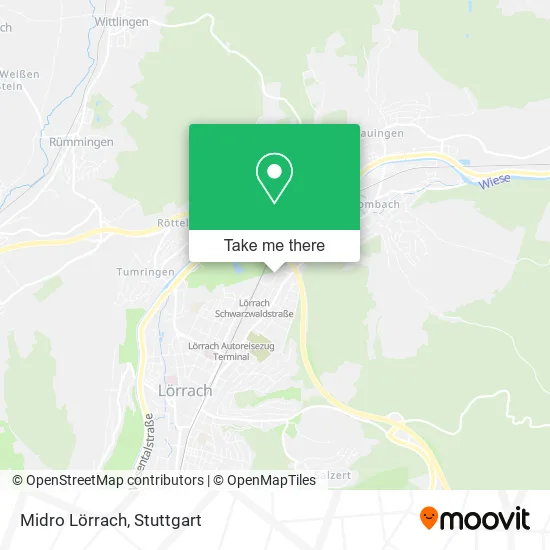 Карта Midro Lörrach