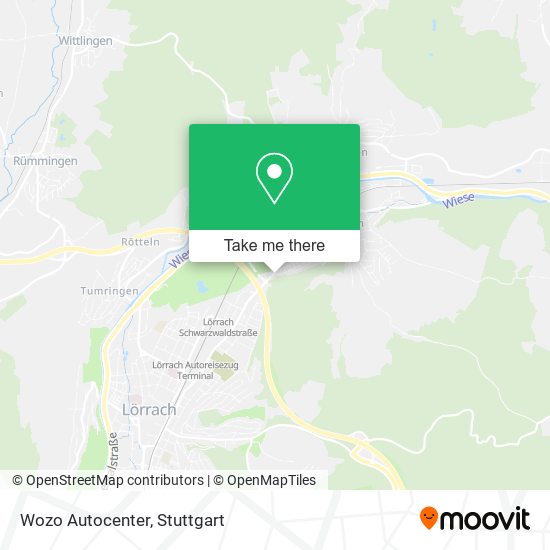 Карта Wozo Autocenter