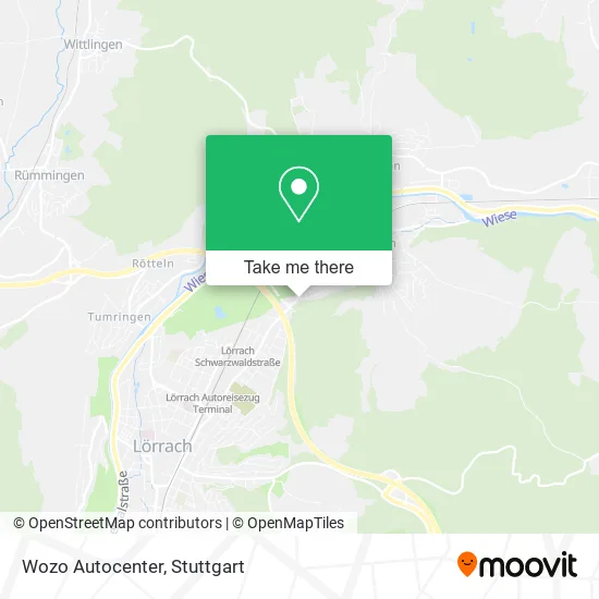 Карта Wozo Autocenter