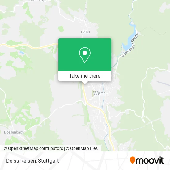 Карта Deiss Reisen