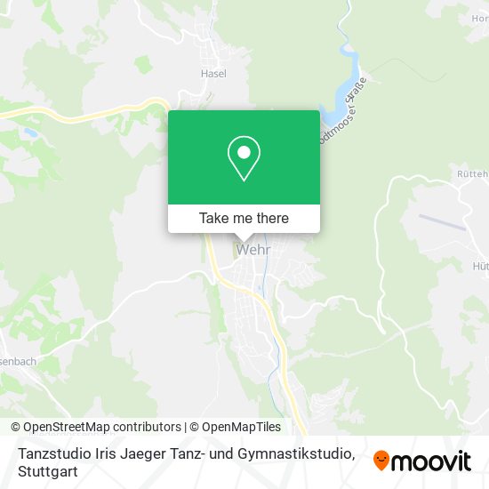 Tanzstudio Iris Jaeger Tanz- und Gymnastikstudio map