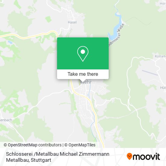 Schlosserei /Metallbau Michael Zimmermann Metallbau map