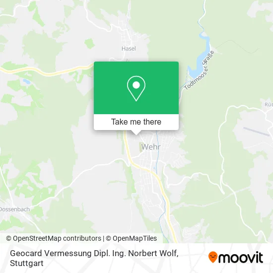 Карта Geocard Vermessung Dipl. Ing. Norbert Wolf