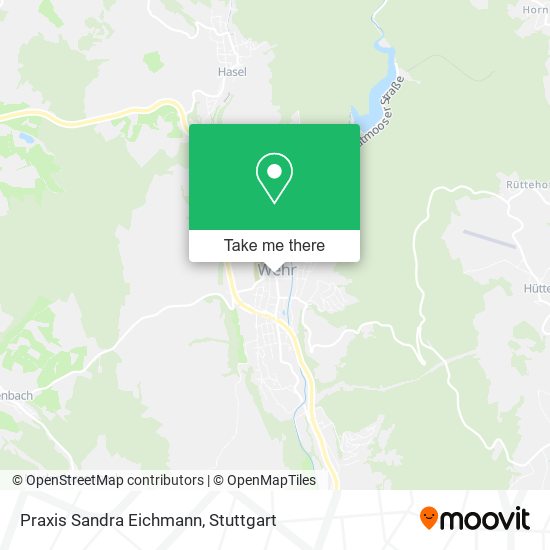 Praxis Sandra Eichmann map