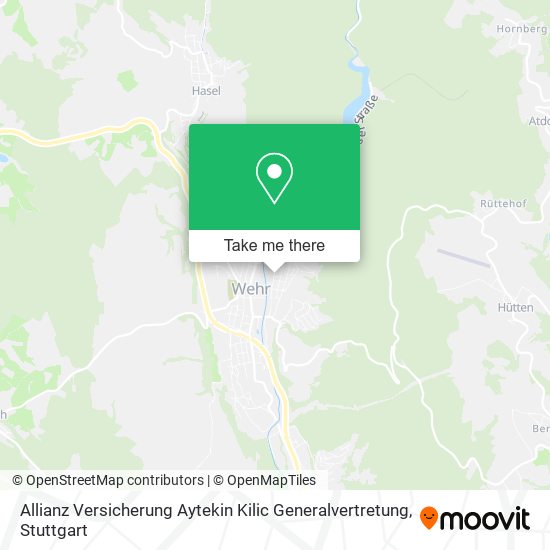 Allianz Versicherung Aytekin Kilic Generalvertretung map