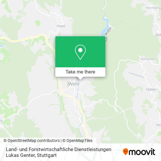 Land- und Forstwirtschaftliche Dienstleistungen Lukas Genter map