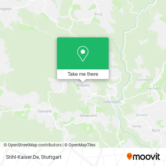 Карта Stihl-Kaiser.De