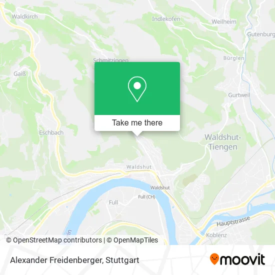 Карта Alexander Freidenberger