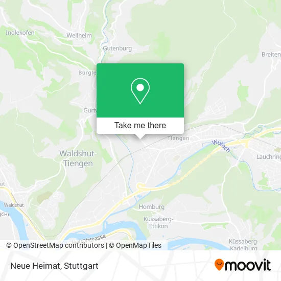 Карта Neue Heimat