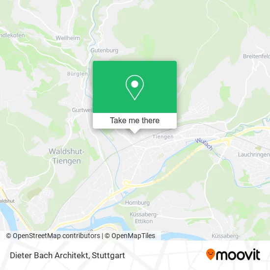 Карта Dieter Bach Architekt