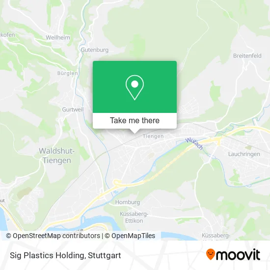 Карта Sig Plastics Holding