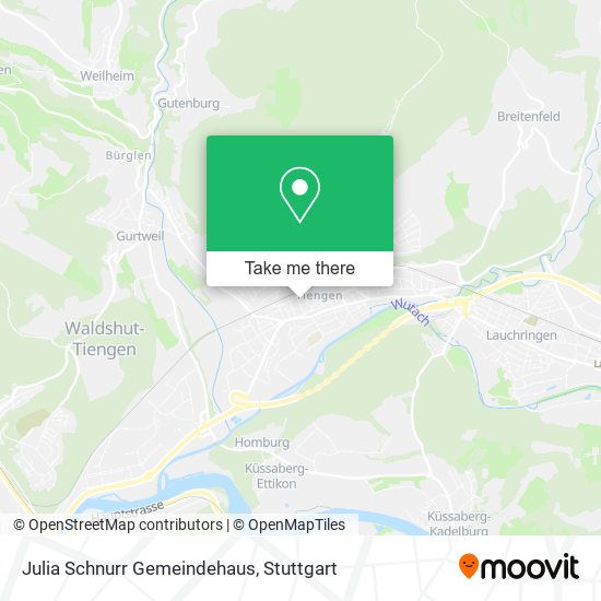 Julia Schnurr Gemeindehaus map
