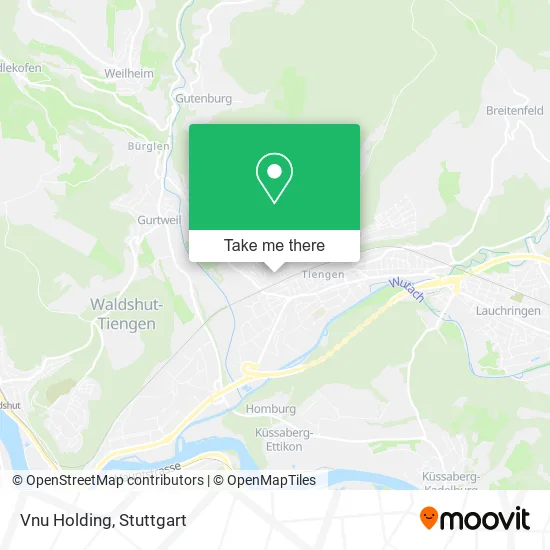 Карта Vnu Holding