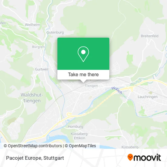 Pacojet Europe map