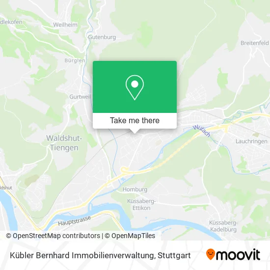 Карта Kübler Bernhard Immobilienverwaltung