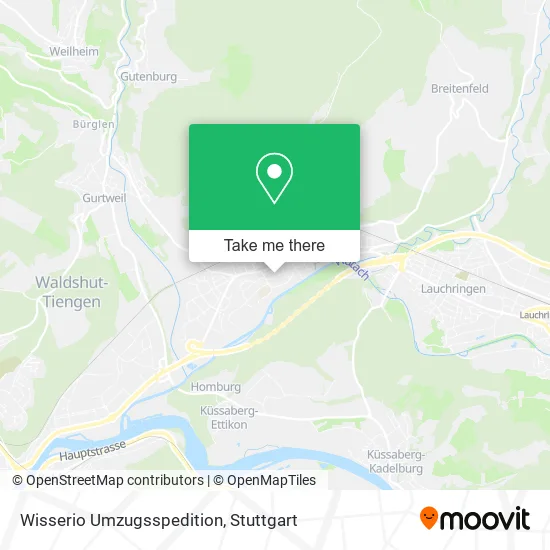 Карта Wisserio Umzugsspedition