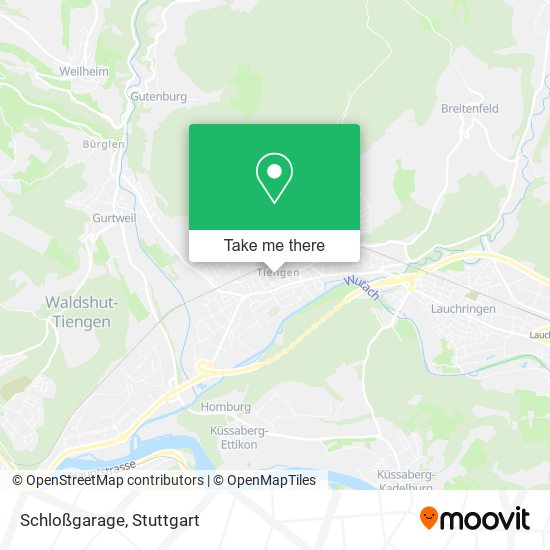 Schloßgarage map