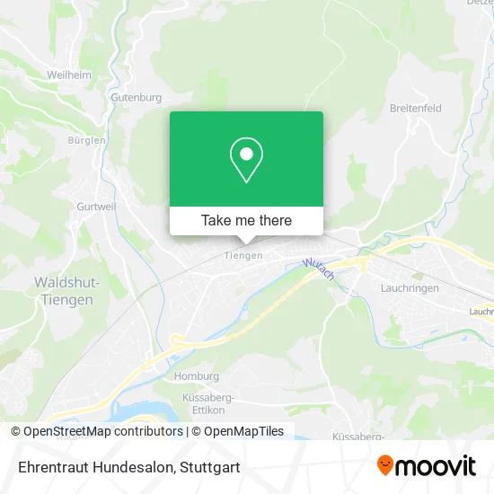 Карта Ehrentraut Hundesalon