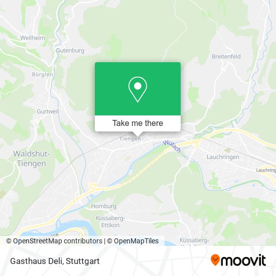 Карта Gasthaus Deli
