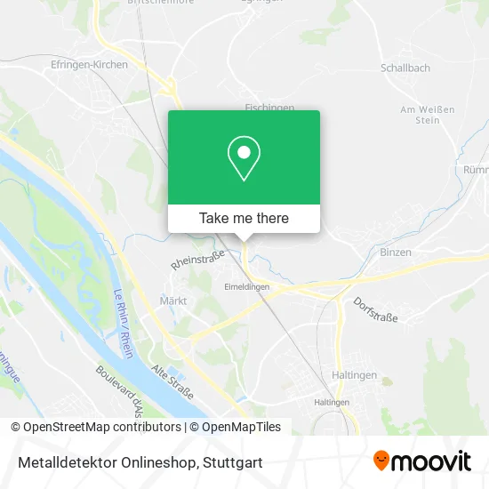 Карта Metalldetektor Onlineshop