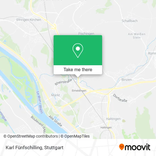 Карта Karl Fünfschilling