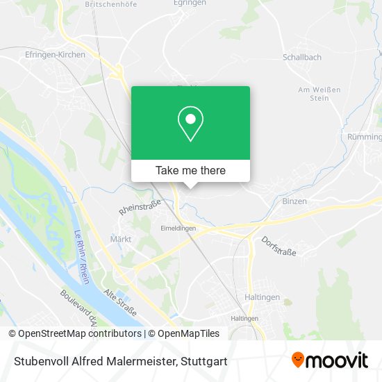 Stubenvoll Alfred Malermeister map