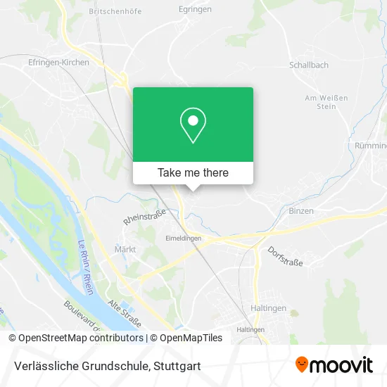Карта Verlässliche Grundschule