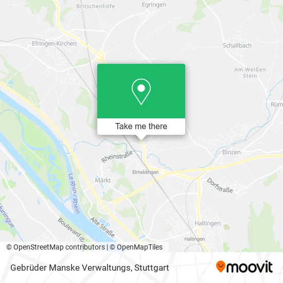 Карта Gebrüder Manske Verwaltungs