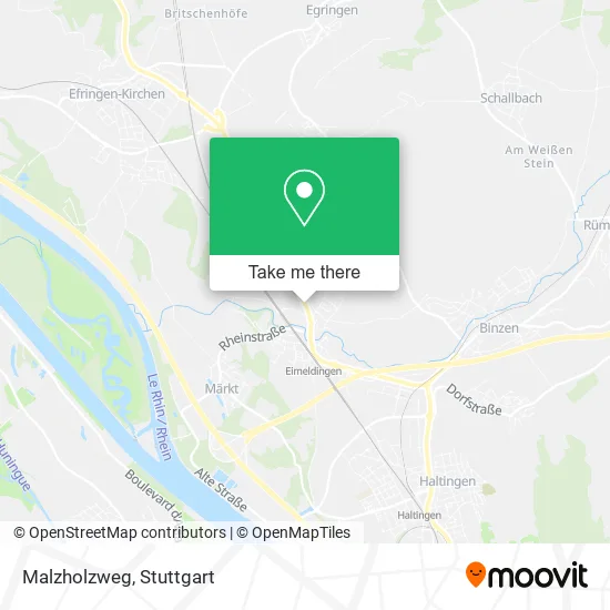 Карта Malzholzweg