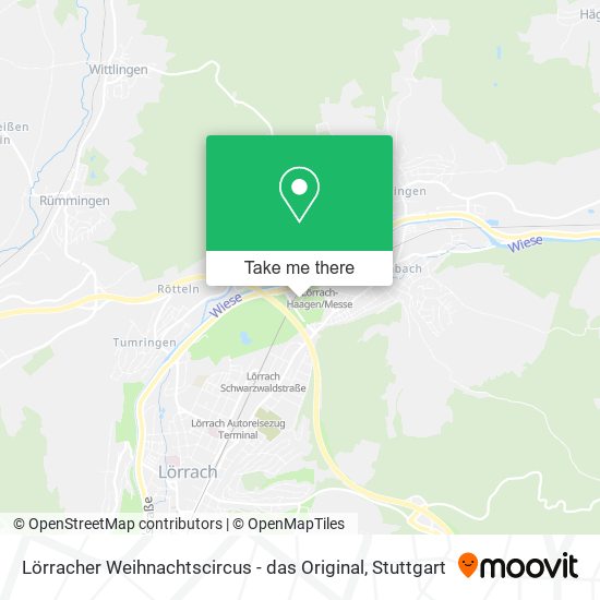Lörracher Weihnachtscircus - das Original map