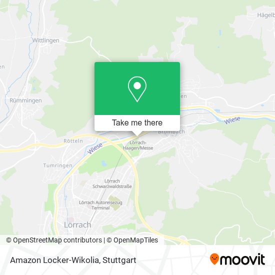 Карта Amazon Locker-Wikolia