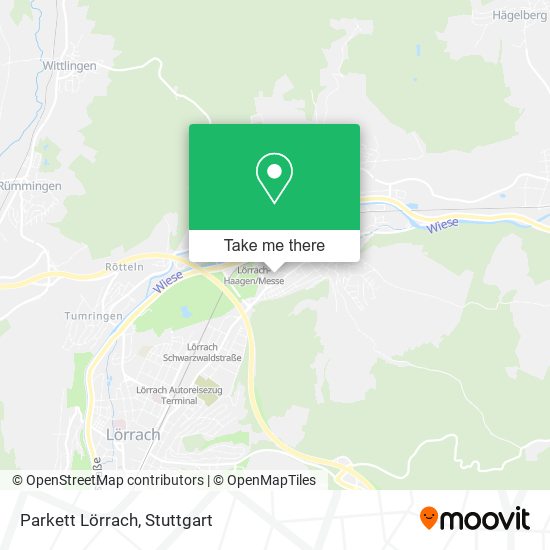 Parkett Lörrach map