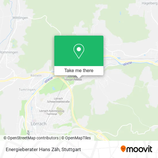 Карта Energieberater Hans Zäh