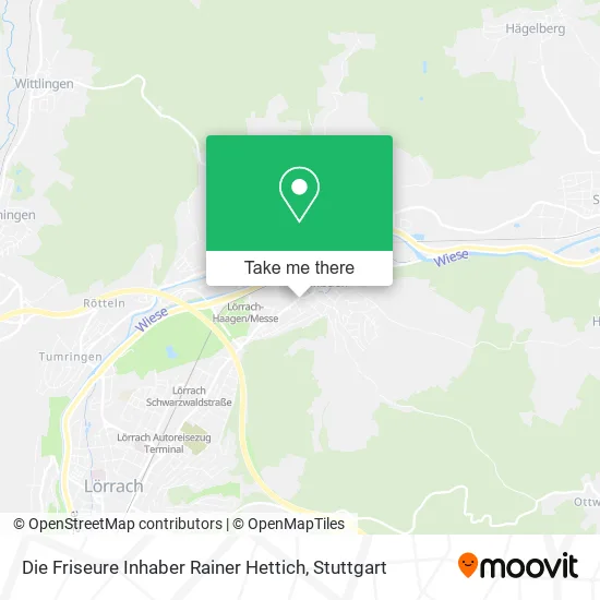Карта Die Friseure Inhaber Rainer Hettich