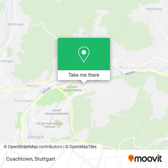 Карта Coachtown