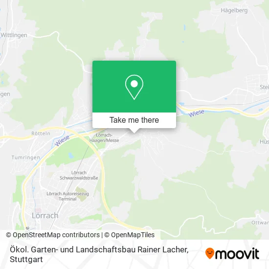 Карта Ökol. Garten- und Landschaftsbau Rainer Lacher