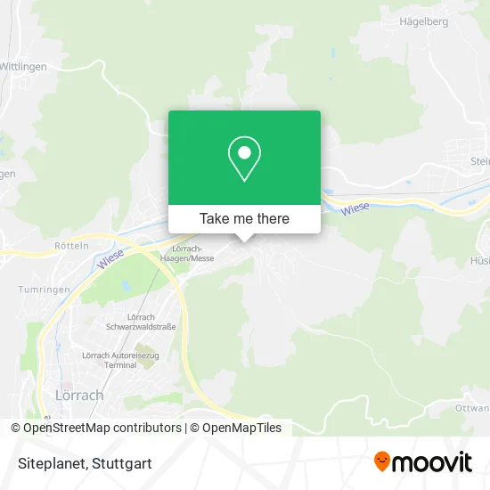 Карта Siteplanet