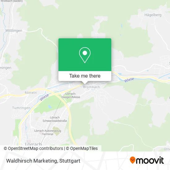 Карта Waldhirsch Marketing