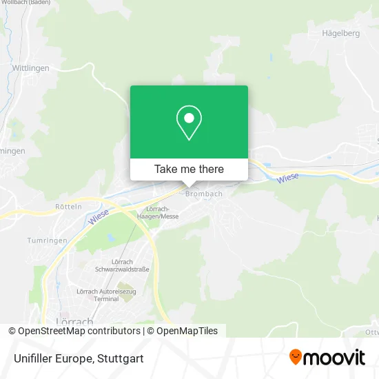 Карта Unifiller Europe