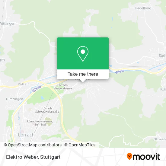 Карта Elektro Weber