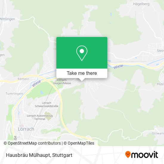 Hausbräu Mülhaupt map