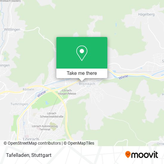Карта Tafelladen