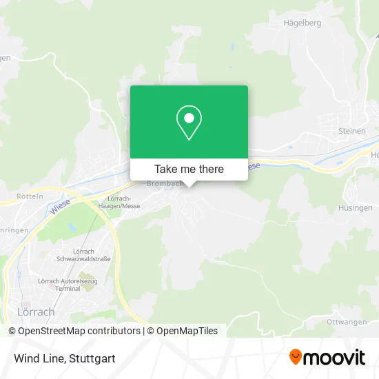 Карта Wind Line