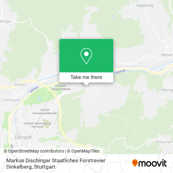 Карта Markus Dischinger Staatliches Forstrevier Dinkelberg