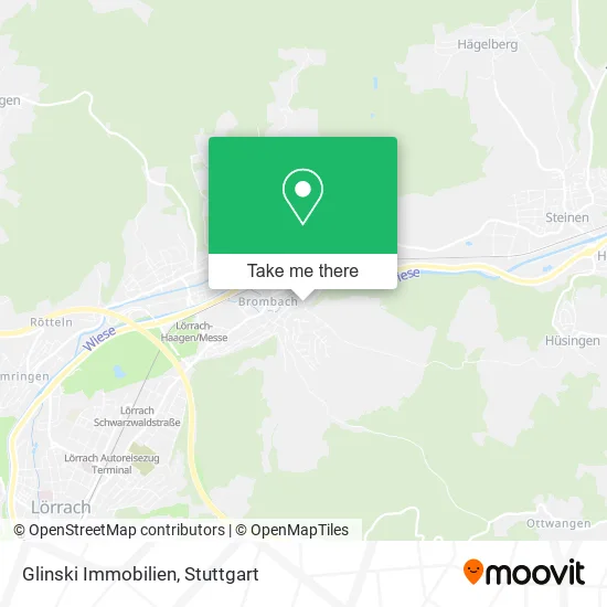 Карта Glinski Immobilien