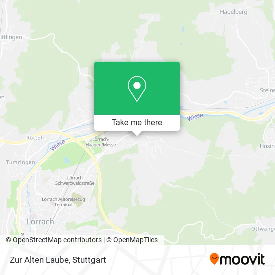 Карта Zur Alten Laube