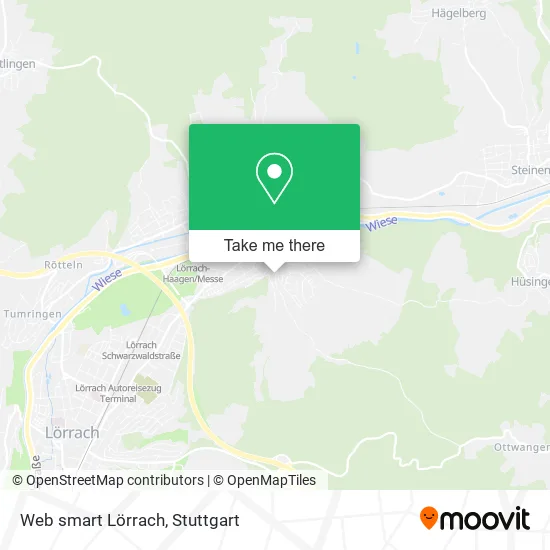 Карта Web smart Lörrach